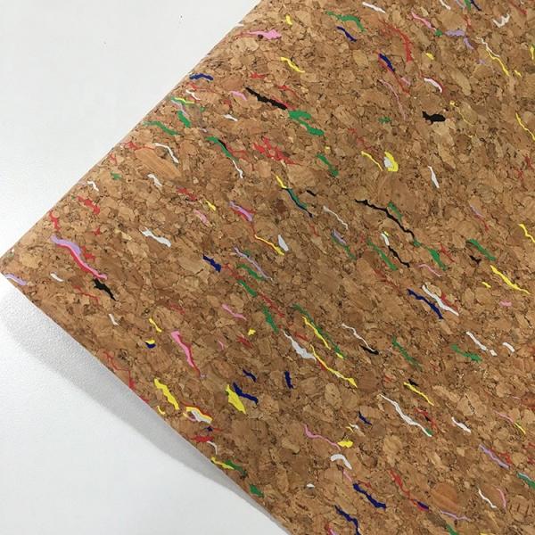 Composition Cork Leather Fabric Veneer Rolls For Upholstery Handbags