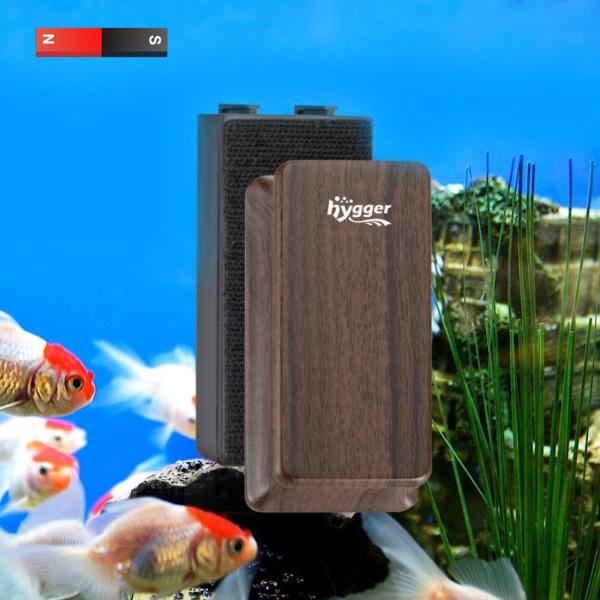 Aquarium Strong Magnetic Cleaner Algae Magnet Cleaning Tool with Scraper Floating Brush for Fish Glass Tank
