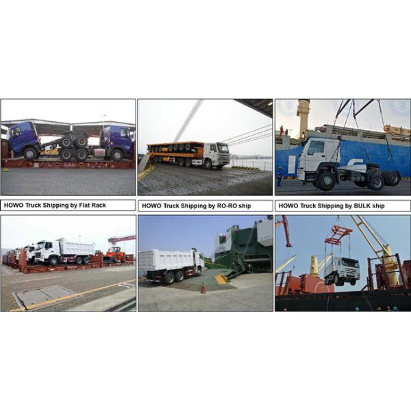 Hydraulic Steering Euro 3 Engine HC16 6X4 Tipper Dump Truck