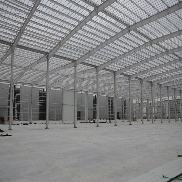 Construction de bâtiments en acier préfabriqué