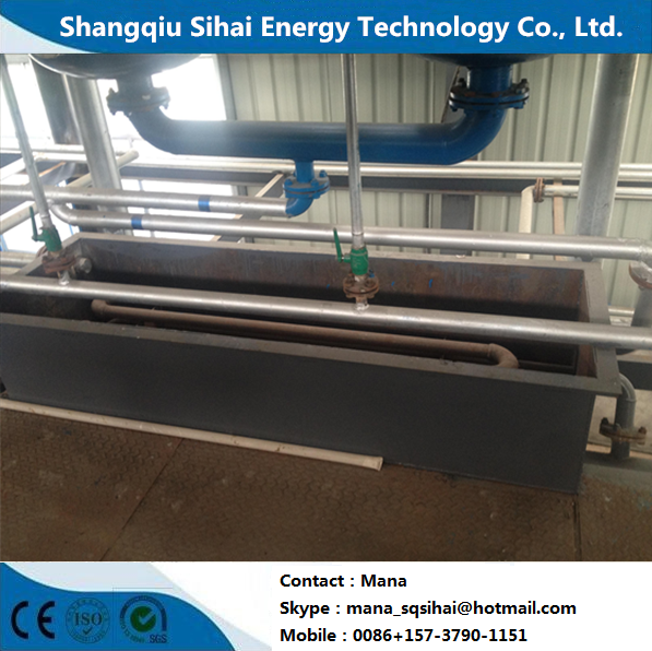Standard Waste Sludge Oil Recycling to Diesel Distillation Plant 24hours Output 9-13.5tons Diesel