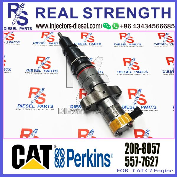 C-a-t C7 Motor Diesel Injetor de combustível ferroviário comum 243-4502 557-7627 10R-4761 20R-8057 Para escavadeira Caterpillar