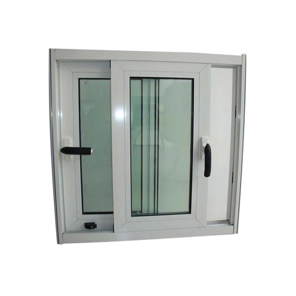 Customized Size Courtyard Aluminum Sliding Window with Mosquito Net and Simple Design