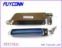 Conector de 50 Pin Male Centronic Solder Pin com a capa do metal de 90 graus