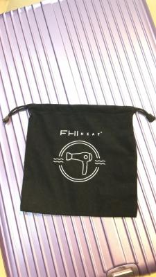 Recyclable Natural Cloth Drawstring Bags Medium Size Rope Handle Style