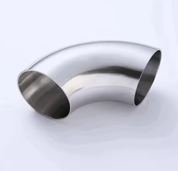 316L Stainless Steel 90 Degree Elbow Sanitary 304 Stainless Steel Tee Fittings