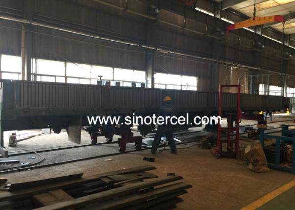 Suspension Mechanical Fence Semi Trailer 53 Feet Bulk Cargo Semi Trailer  