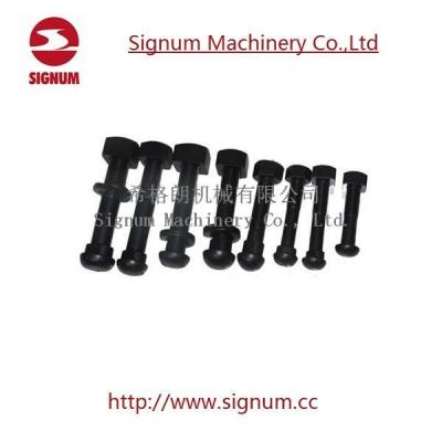 Track Bolt For Railway Construction, Plain OiledTrack Bolt , Railroad parts supplier Track