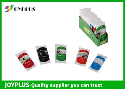 Wihte Color Car Wet Wipes / Non Woven Wipes With Fragrance Light Weight