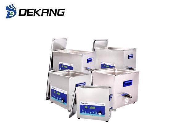 Power Adjustable Ultrasonic Cleaning Bath For Oil Grease Polishing Compound
