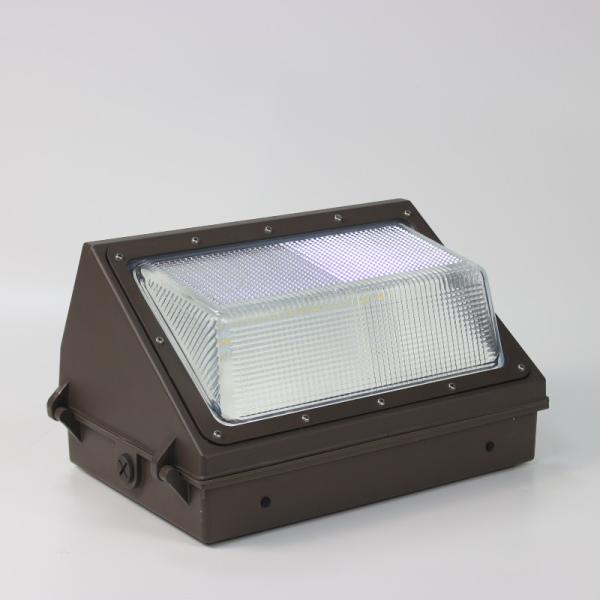Full Cut Off Wall Pack Lighting Fixtures Exterior With Motion Sensor ETL DLC Listed