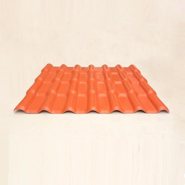 3.0mm Waterproof Performance Corrugated Pvc Plastic Synthetic Resin Building Roof Tiles