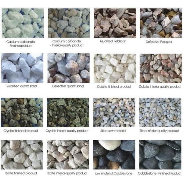 Mineral Grades and Separator Sorting Machine Mineral Stone CCD Color Sorter