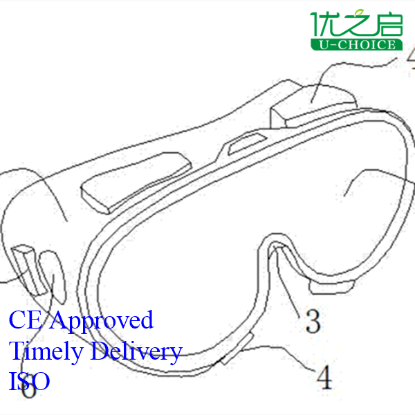 Fog Resistant PPE Safety Goggles Dust Protection For Prescription Work Protective