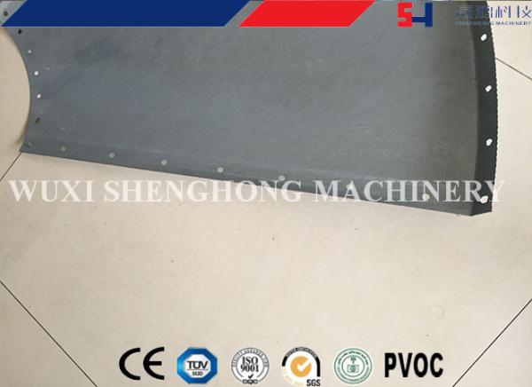 PLC Control Steel Silo Roof pre-punching Silo Roofing making machine