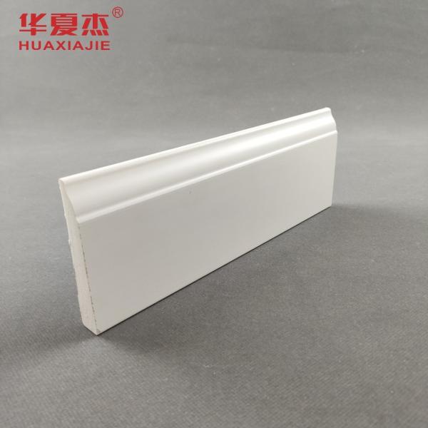 Moisture Proof Foam Decorative Moldings , 8ft Length White Garage Door Stop