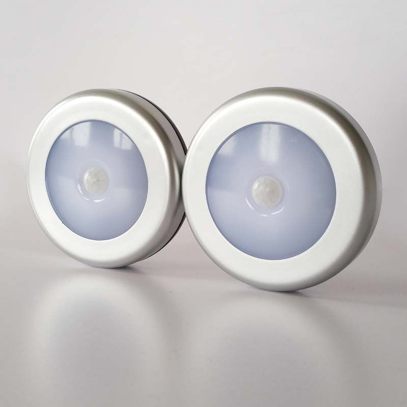 Round Six Night Light Lamp / Small Automatic Night Light With Sensor
