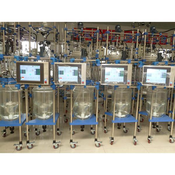 10L 20L 50L Jacketed Glass Reactor Glass & Stainless Steel Reactor
