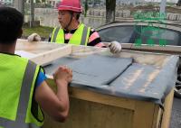 Sortie humide CIPP UV rayant Trenchless rayant le matériel