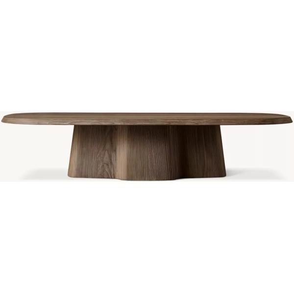 Meubles de table à café en pierre sintrée pour salon moderne Tailles et matériaux personnalisés