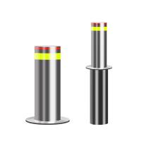 Contrôle d'accès du véhicule Bollard rétractable Royaume-Uni Zones restreintes selon la norme européenne