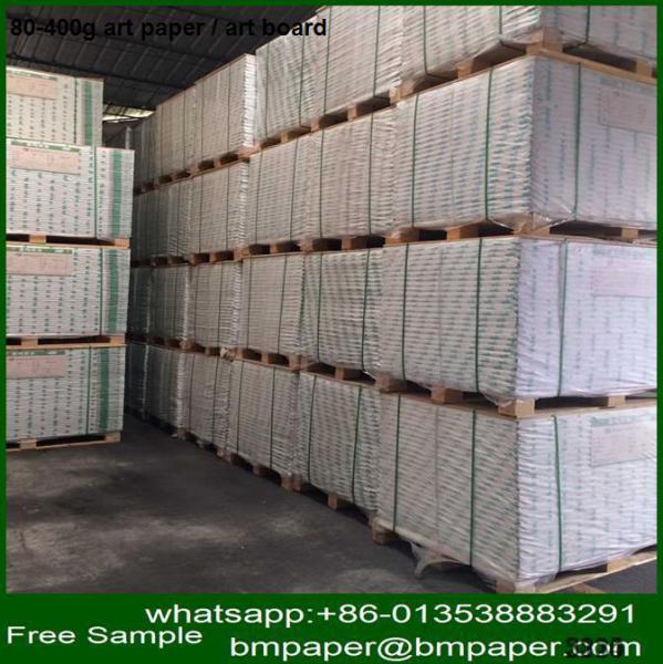 Excellent Printability C2S matt/ gloss art paper/ couche matt paper