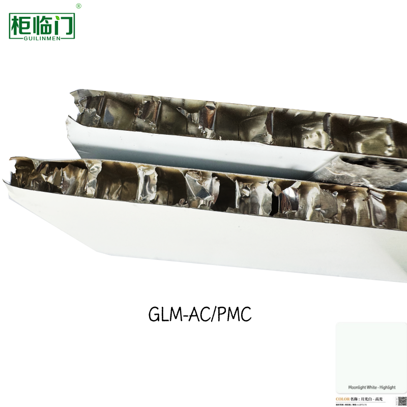Polymer Membrane Ceiling Aluminum Honeycomb Core Panels Glue Free Envirinmental Friendly