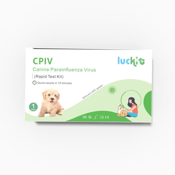 Luckit Canine Parainfluenza CPIV PET DOG Test Kit Fast Reaction Rapid Class I