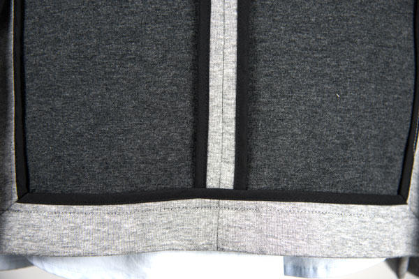 Rib Collar Mens Casual Tailored Knit Blazer Grey Mel 42 - 62 EU Size