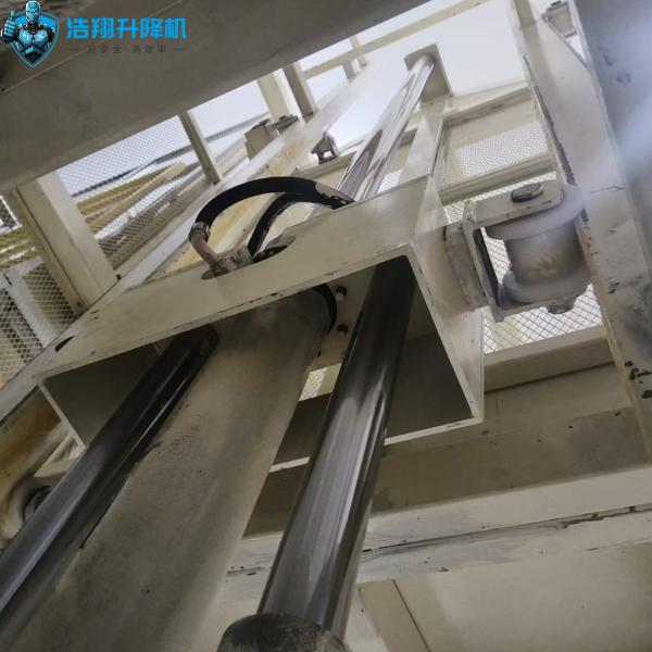 10T Hydraulic Freight Elevator Guide Rail Goods Lift For Workshop Heavy Duty Chain Drive System
