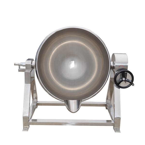 Industrial Gas Jacketed Kettle for Agitating Wok Rice Cooking Dumpling Making Machine