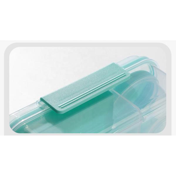 Kids Lunch Box BPA-Free Plastic Salad Container Fridge Storage Container 168*181*84 mm