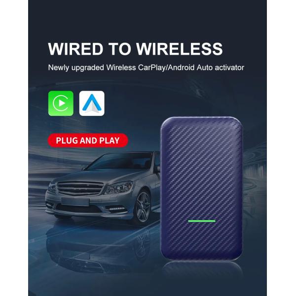 CP2A Wifi Bluetooth Wired to Wireless Adapter Carplay And Android Auto For Audi Benz Vw Golf Mk6