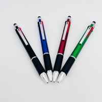 4 Colors In 1 Capacitive Ballpoint Pen 0.5mm Press Multi-functional Ball Pen For Office School