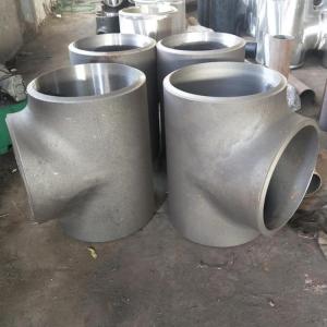 Sandblasting тройник Wpb трубы из черного металла 1 дюйма 45 размер тройника DN15-DN3000 степени боковой