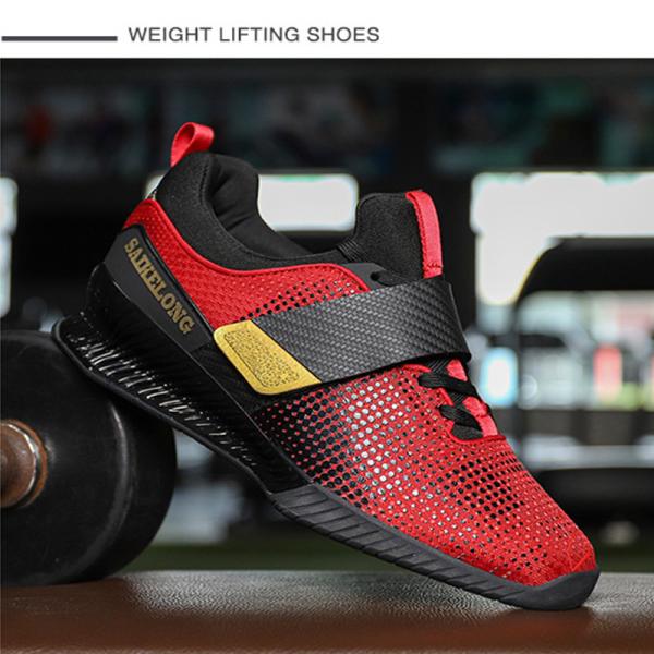 Men Shoes Lifting Weights Indoor Fitness Sports Jogging Sneaker Non-slip Shoes
