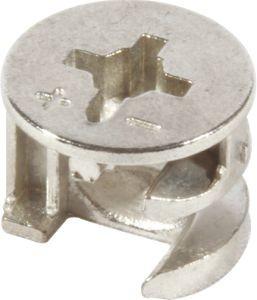Minifix Furniture Cam Lock Screws Zinc Alloy Easy Assembly For 15 16mm Board