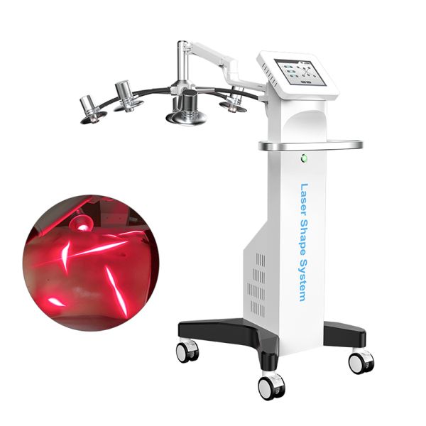 6D 532nm 635nm Cold Laser 10D Laser Slimming Machine Lymphatic Circulation