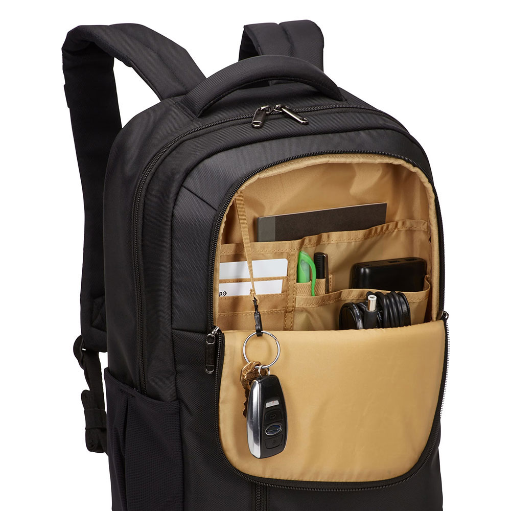 For 15.6-Inch Black Laptop Backpack Custom Logo 12-Inch Tablet Pocket High-Capacity Travel Computer Bag Polyester DNB59