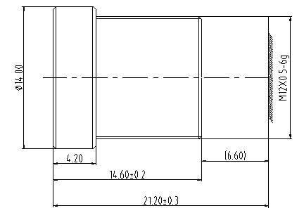 5MP Day Night M12 Board Lens Wide Angle Multi Layer AR Coating for Surveillance Camera