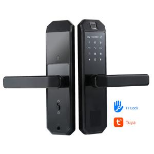 Damp Proof Fingerprint Smart Door Lock Size 20mm For Apartment