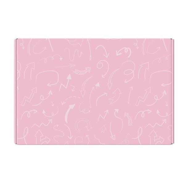 Специализированная одежда на розетке почтовый ящик бумажная коробка гофрированная упаковка розовые коробки для доставки