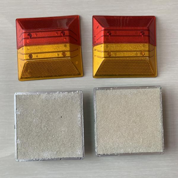 Road Safety Acrylic Reflective Raised Pavement Marker Sand Filled Durable Cat Eye Road Studs