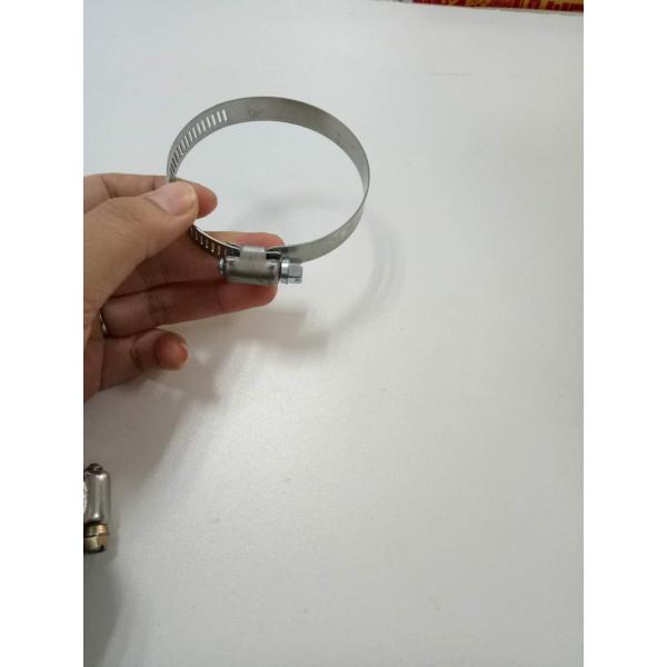 Silver Color Automated Assembly Equipment For Hose Clamp Hoop 5300*1400*1800mm