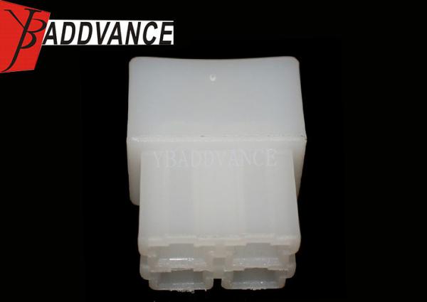 Male 4 Pin Automotive Connector / 250 Unsealed Motorcycle Electrical Connectors