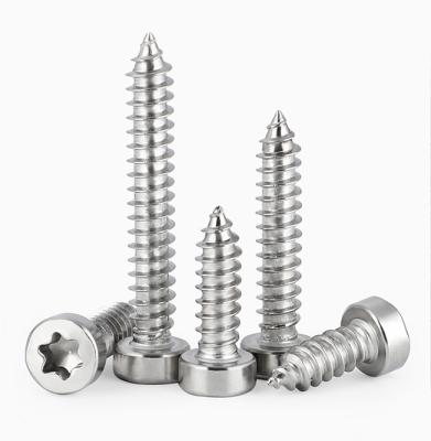 304 vis en acier inoxydable M6 M8 vis à tête cylindrique Phillips Drive