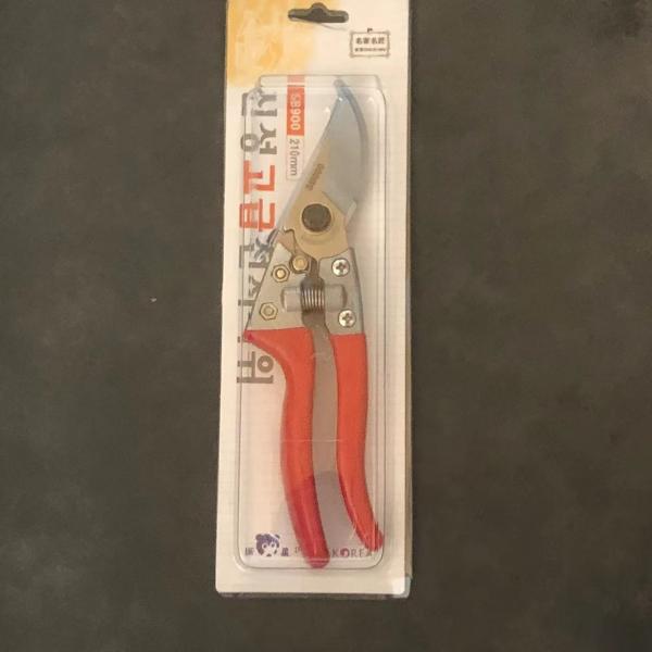 Dual Blade Stainless Steel Garden Scissors Handheld Pruning Trimming Tool garden secateurs