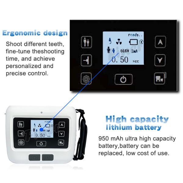 100 кГц стоматологический аппарат стоматологический рентгеновский аппарат портативный с RVG датчиком