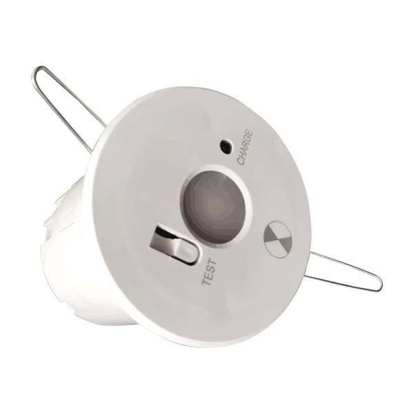 Modern 2.5 Inch Aluminum Embedded Downlight for Indoor Corridor Stair Aisle Emergency