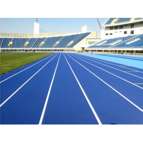 Голубое Jogging поле материальное EPDM следа IAAF идущее красит резиновые зерна